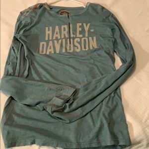 Harley Davidson Trunk Long Sleeve Shirt XL